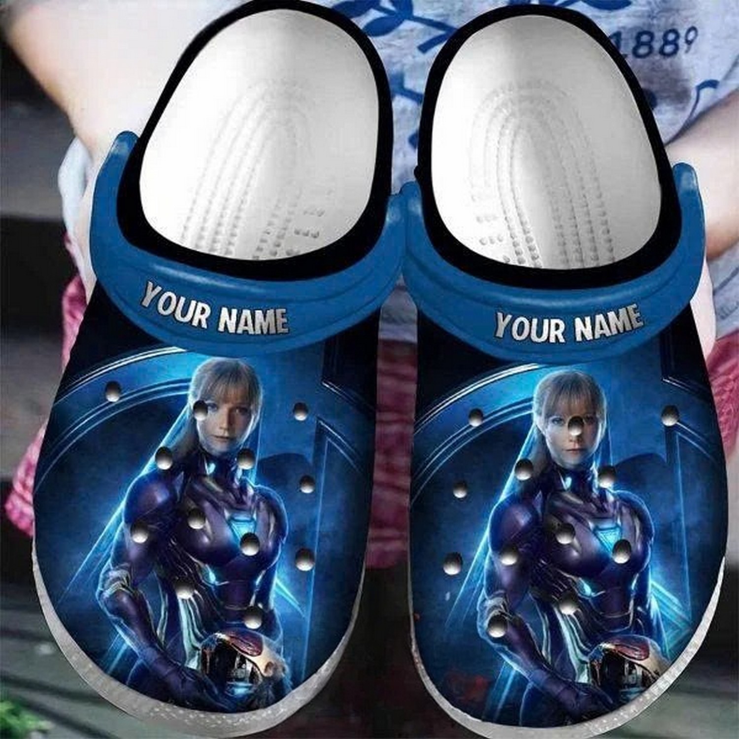 custom name avengers pepper potts infinity wars clogs for kids and adults ufhtc