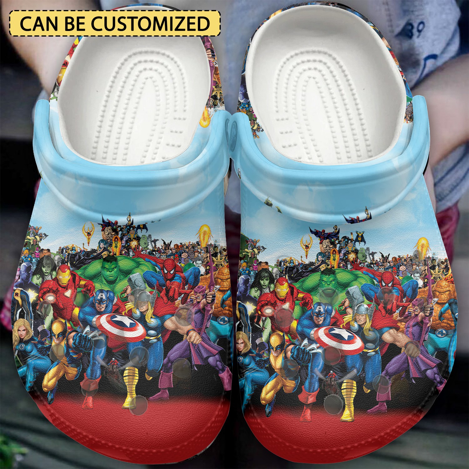 custom name marvel movie the avengers end game clogs fast shipping available srg7y