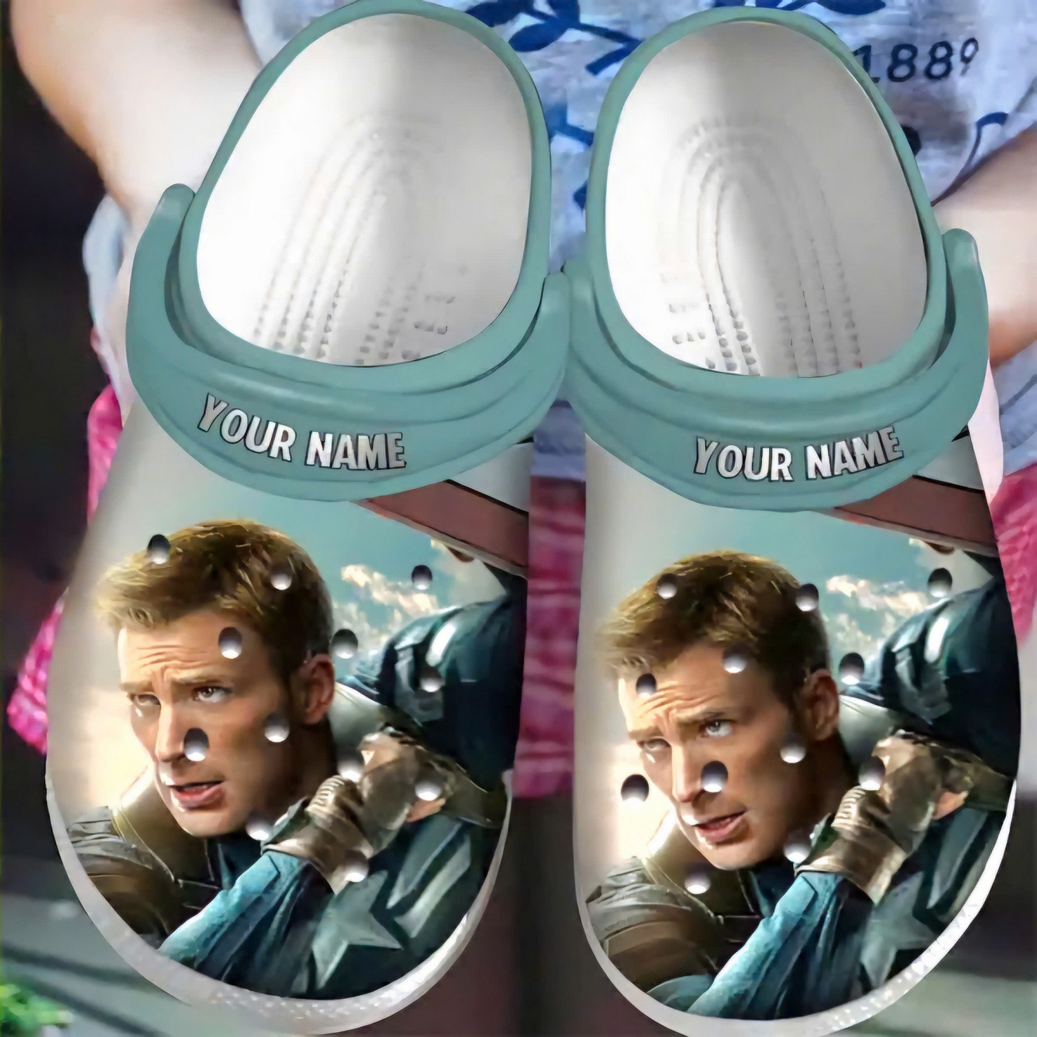 custom name the winter soldier captain america 1 clogs fast shipping service available ufkqa