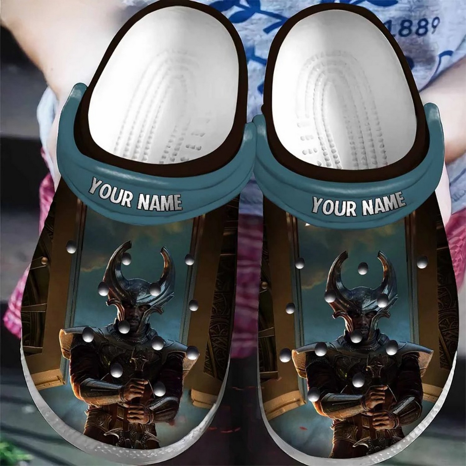 custom name thor love and thunder heimdall doorkeeper clogs for kids and adults whehn