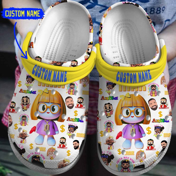customized cute drake collection clogs for kids and adults nzdzq
