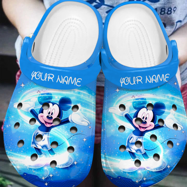customized magical design mickey mouse disney cartoon clogs fast shipping worldwide inc9b