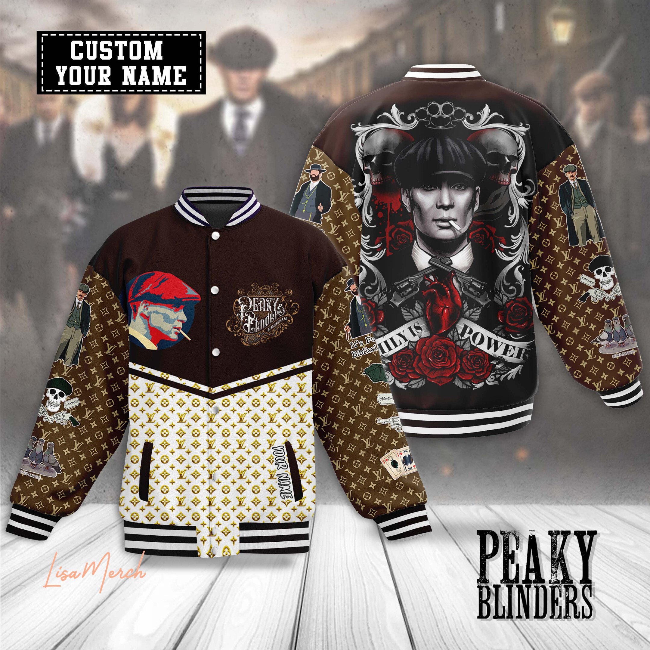 customized peaky blinders new baseball jacket threa