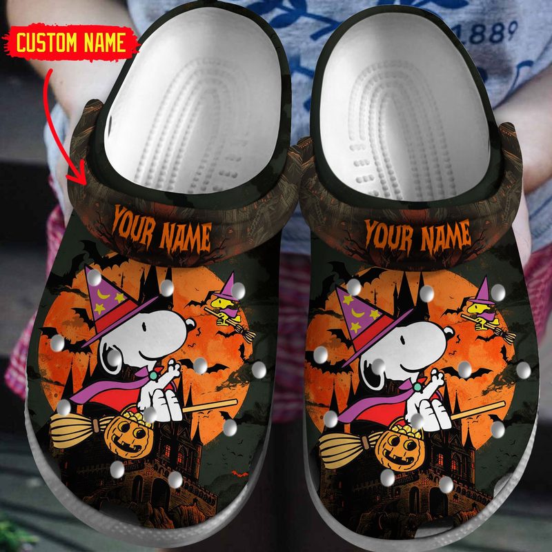 customized snoopy clogs for kids 26 adults nrhzp