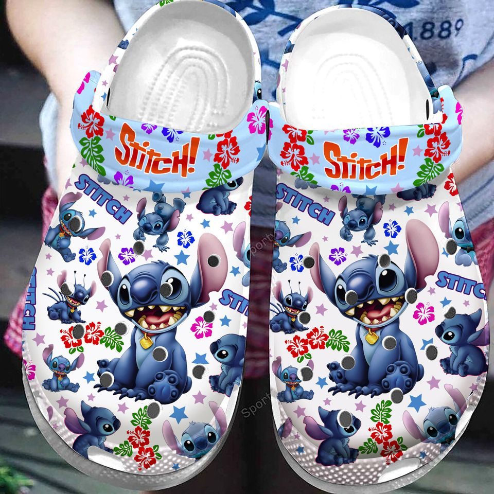 cute cartoon floral pattern crocs for kids and adults cnzjm