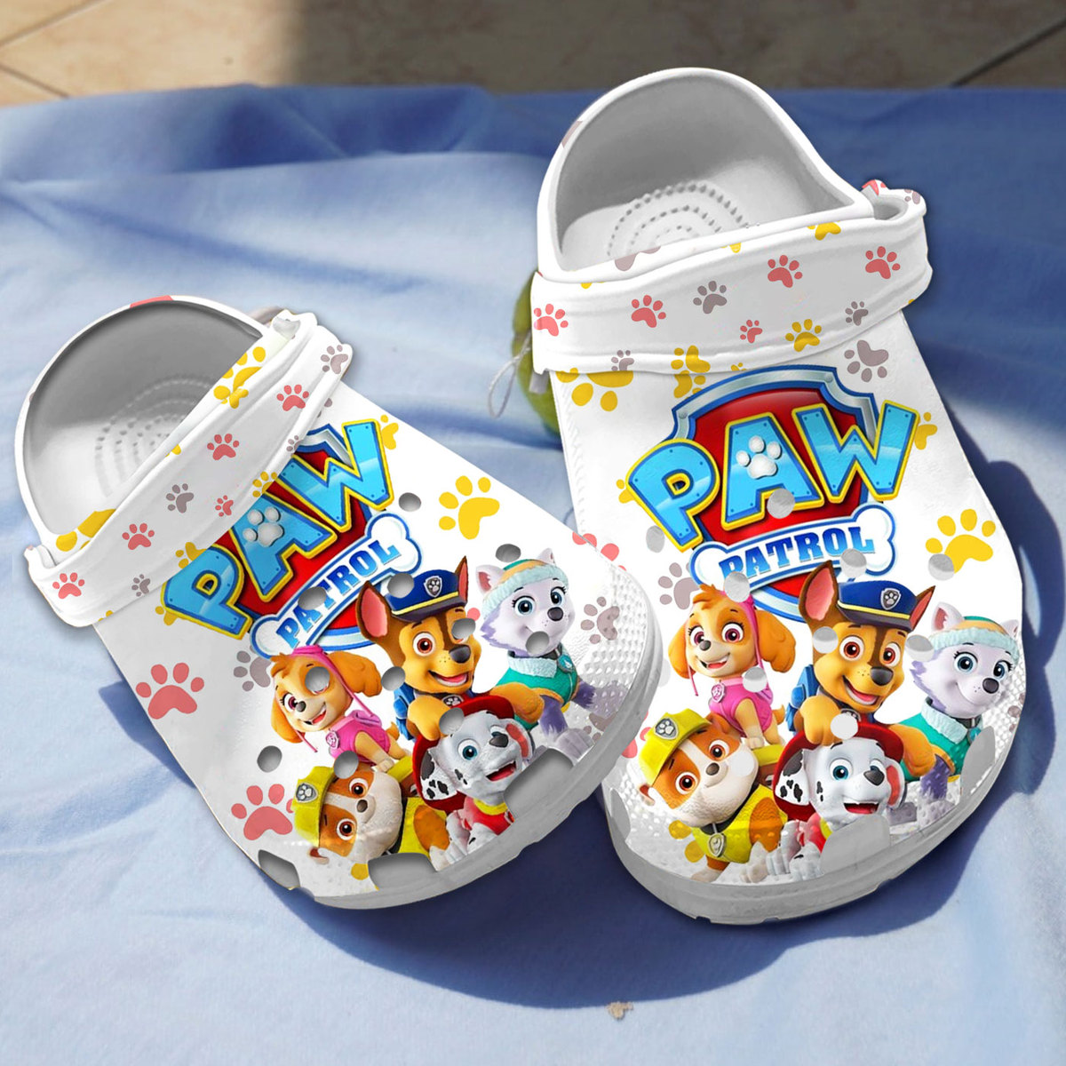 cute crocs design paw patrol squad cartoon clogs shoes ysktj