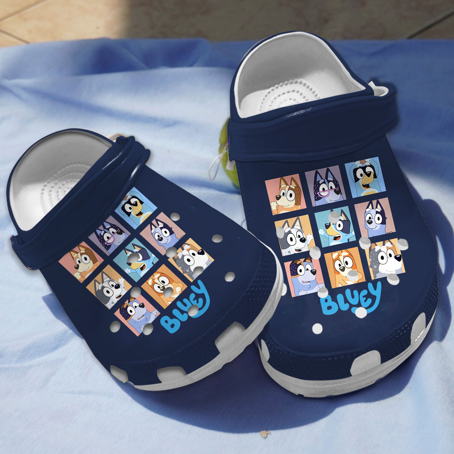 cute design 26 comfort bluey clogs for kids 26 adults 636vx