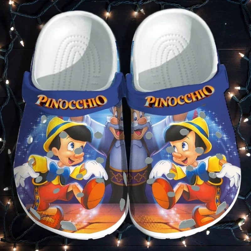 cute pinocchio cartoon clogs for kids 26 adults n1jjb