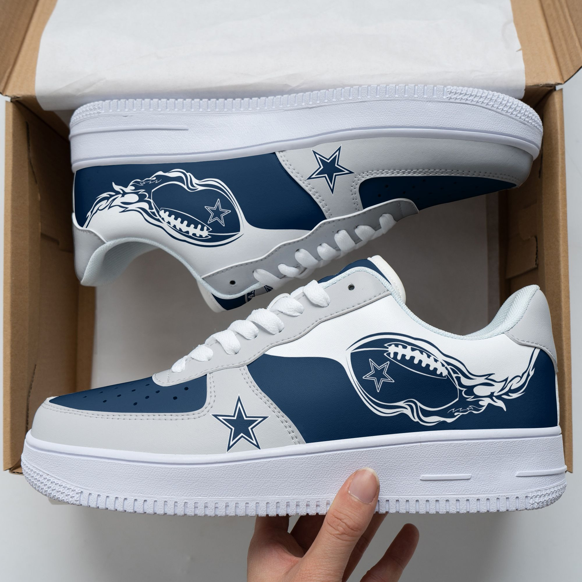 dallas cowboys af1 shoes 174 sxohv