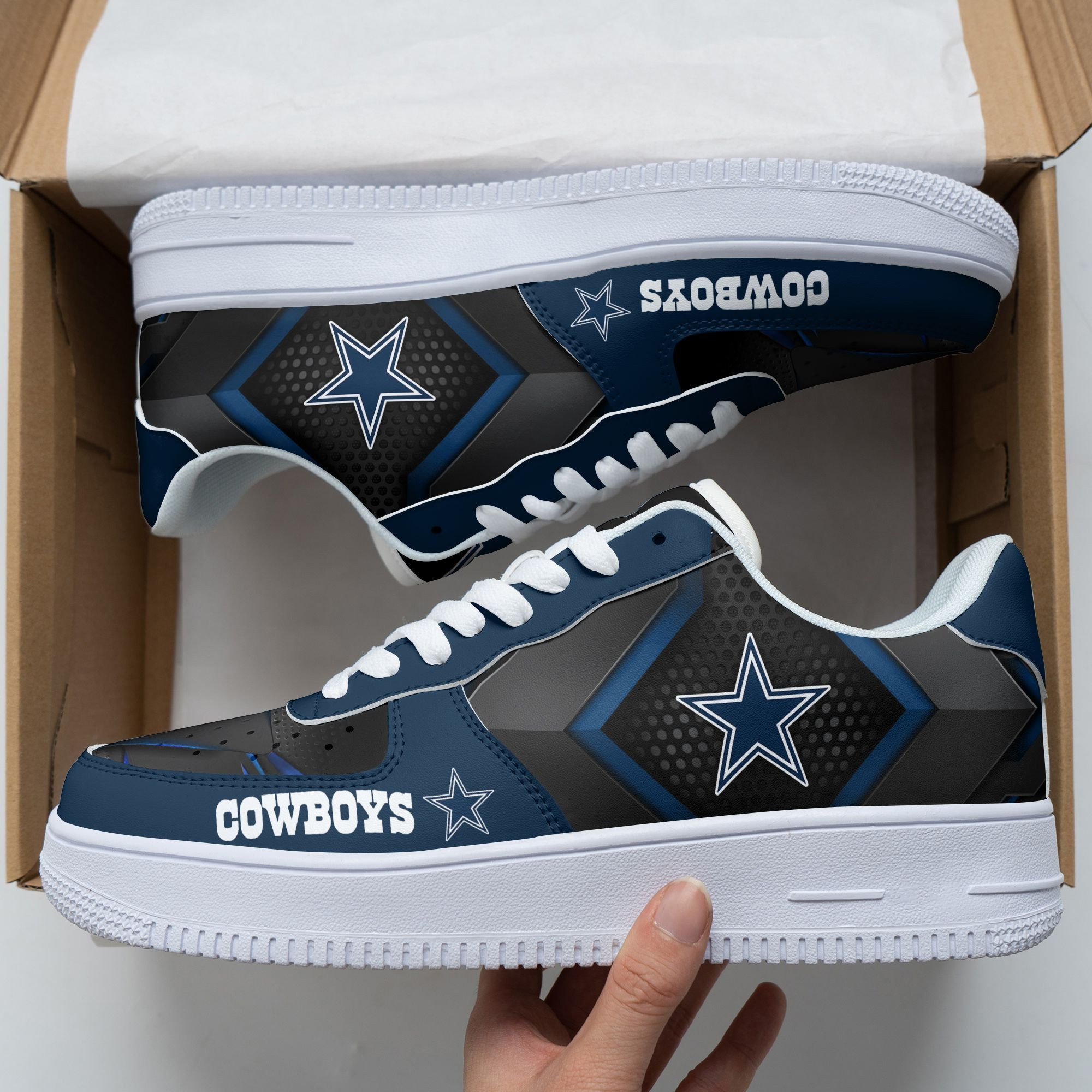 dallas cowboys af1 shoes 191 gfski