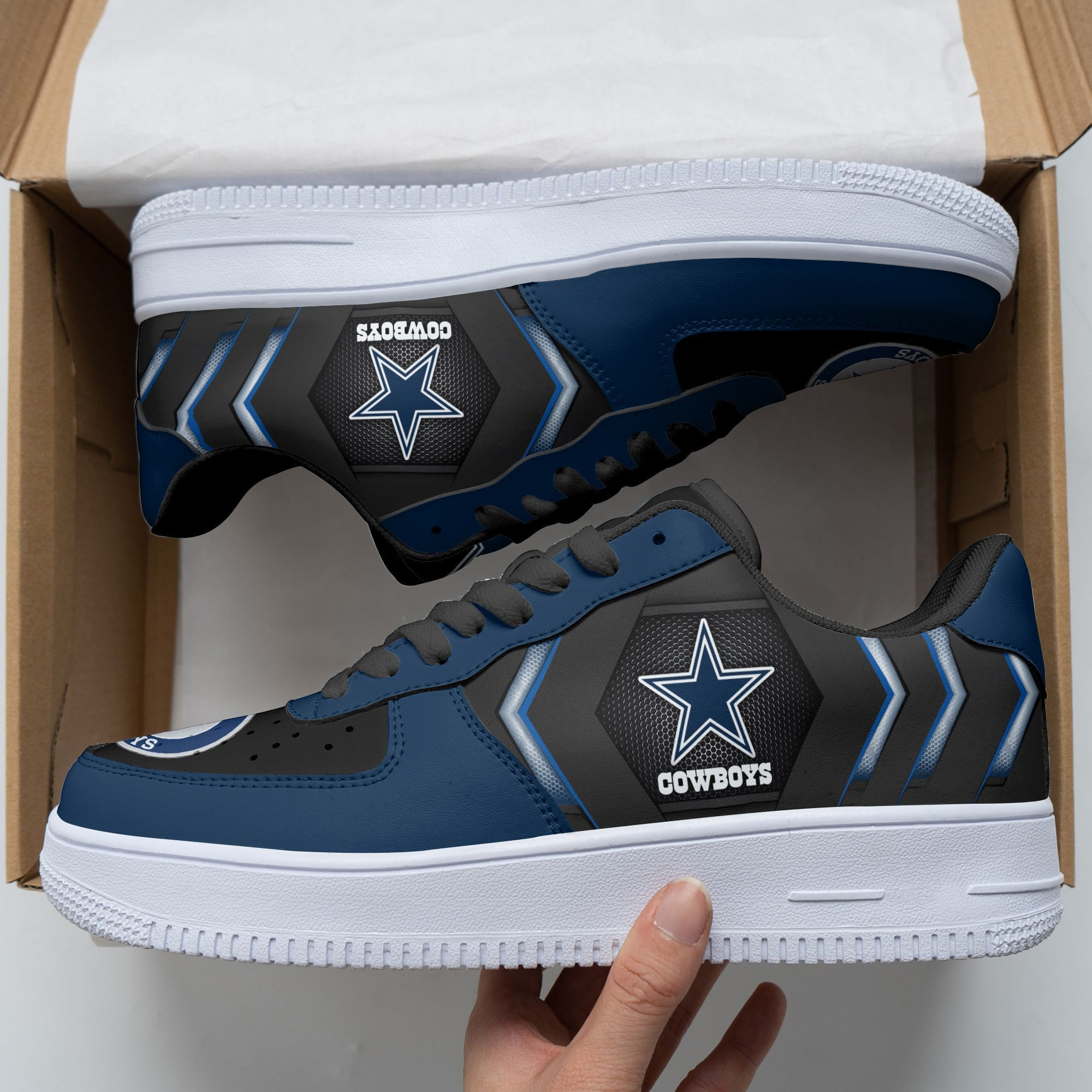 dallas cowboys af1 sneakers 46 ithlw