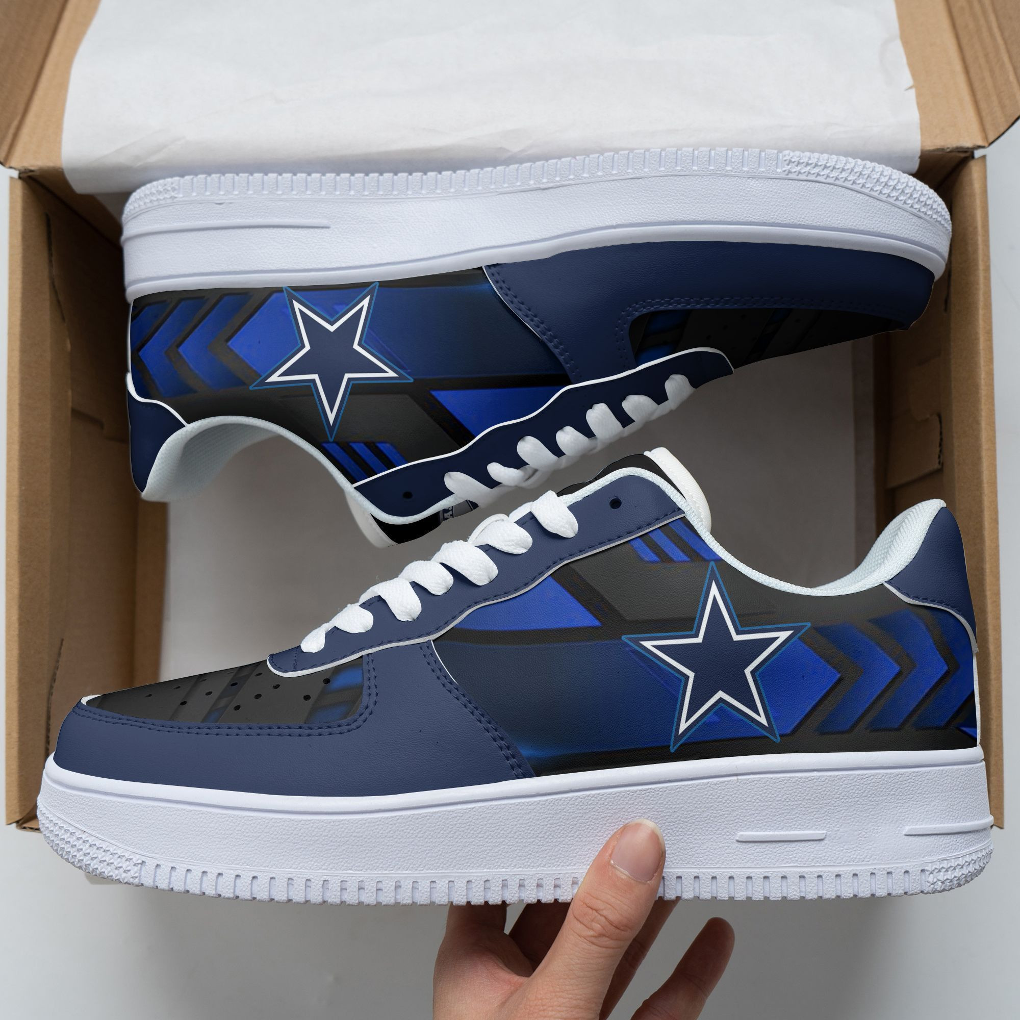 dallas cowboys af1 sneakers 55 nsc10