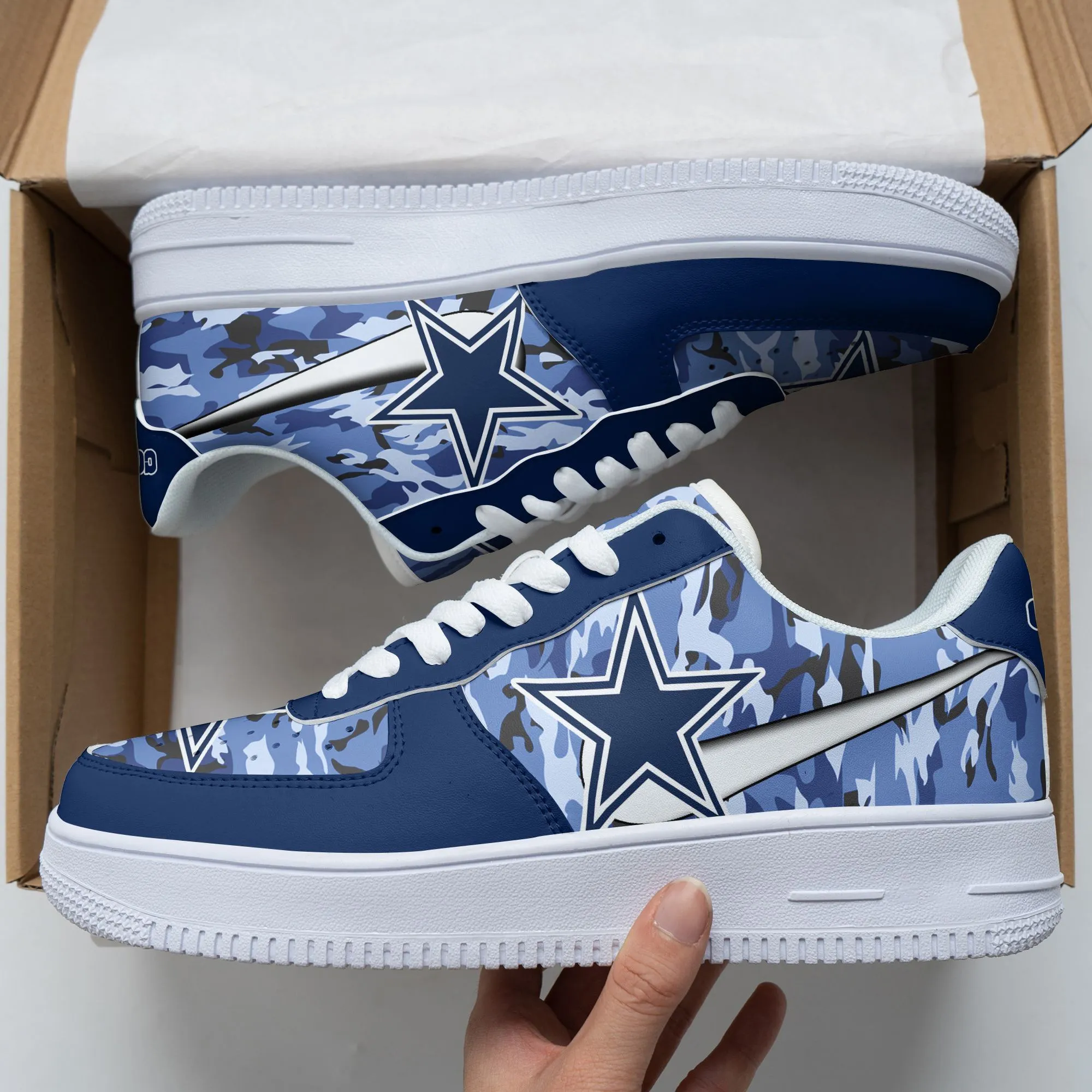 dallas cowboys af1 sneakers 65 cutyu