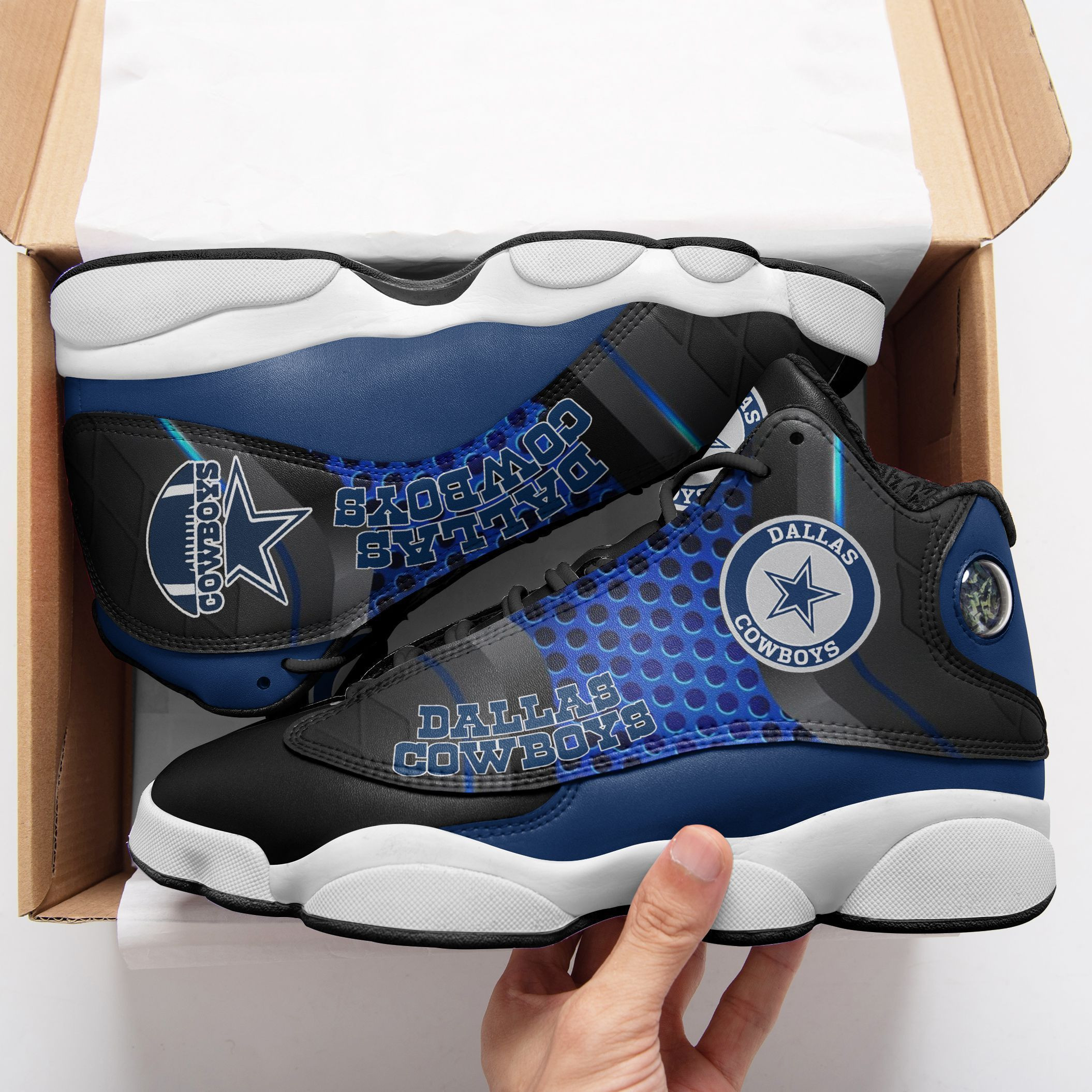 dallas cowboys ajd13 sneakers 718 wmls2