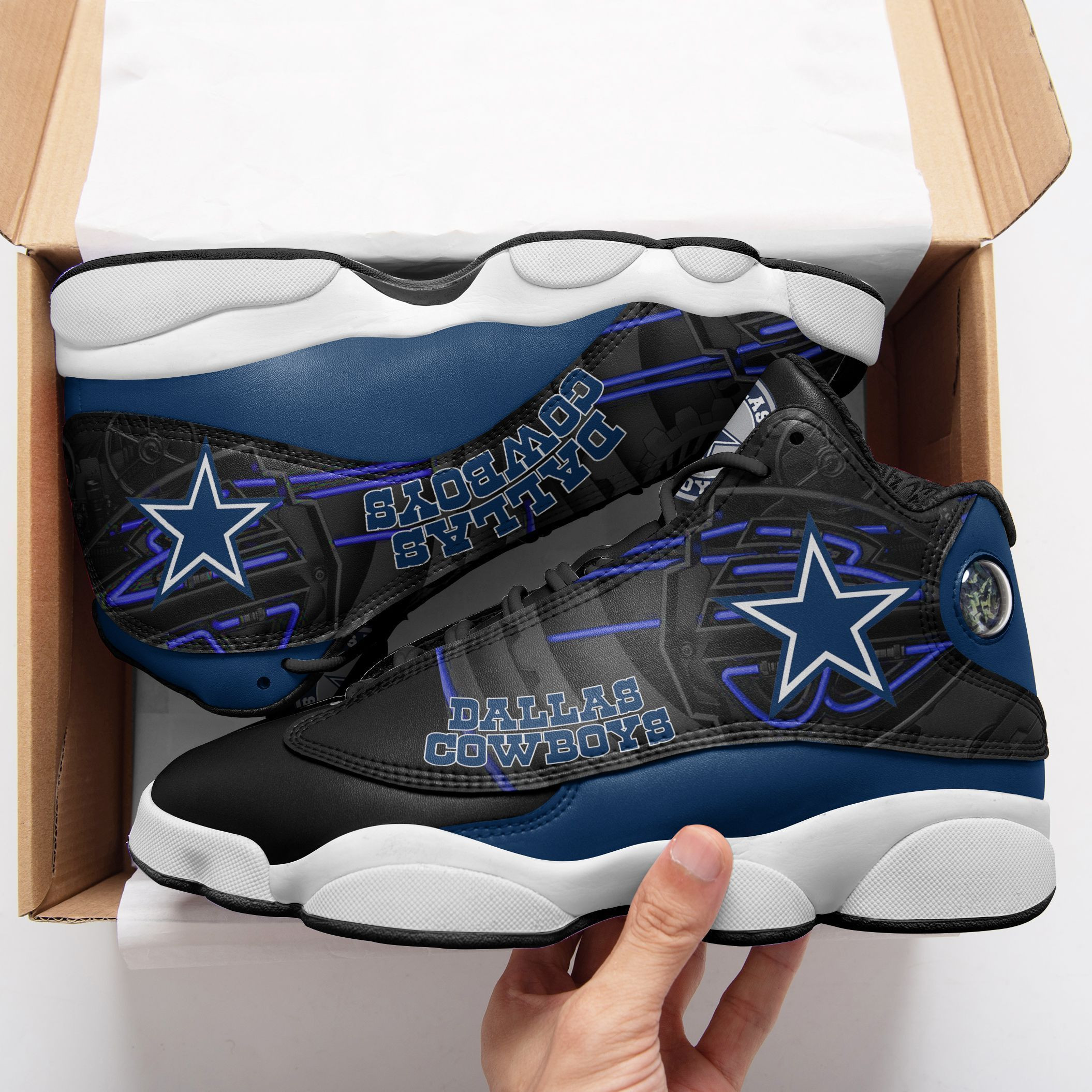 dallas cowboys ajd13 sneakers 741 lquhl