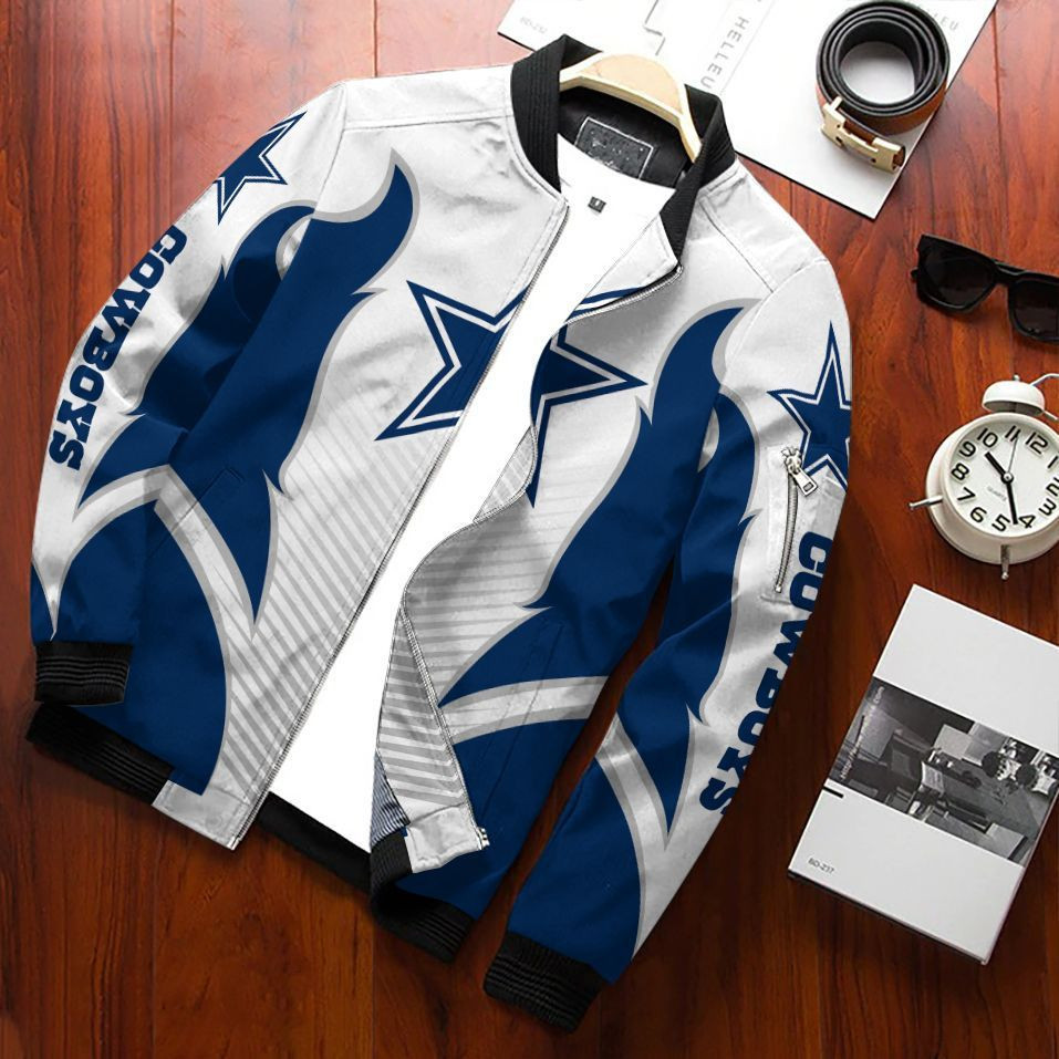 dallas cowboys bomber jacket 615 khkg4
