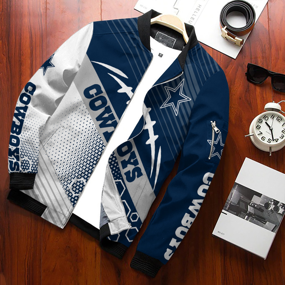 dallas cowboys bomber jacket bg272 z82si