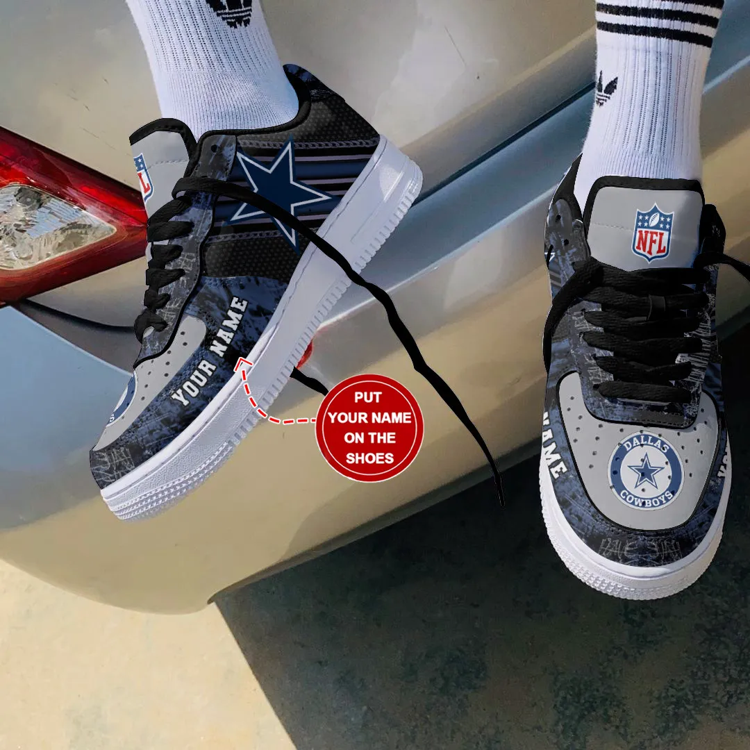 dallas cowboys personalized af1 shoes bg182 vtw9r