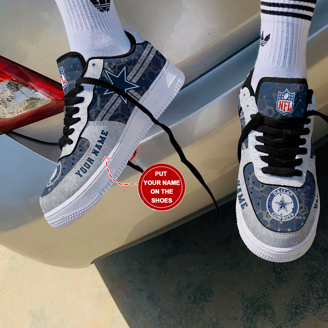 dallas cowboys personalized af1 shoes bg185 8snbm