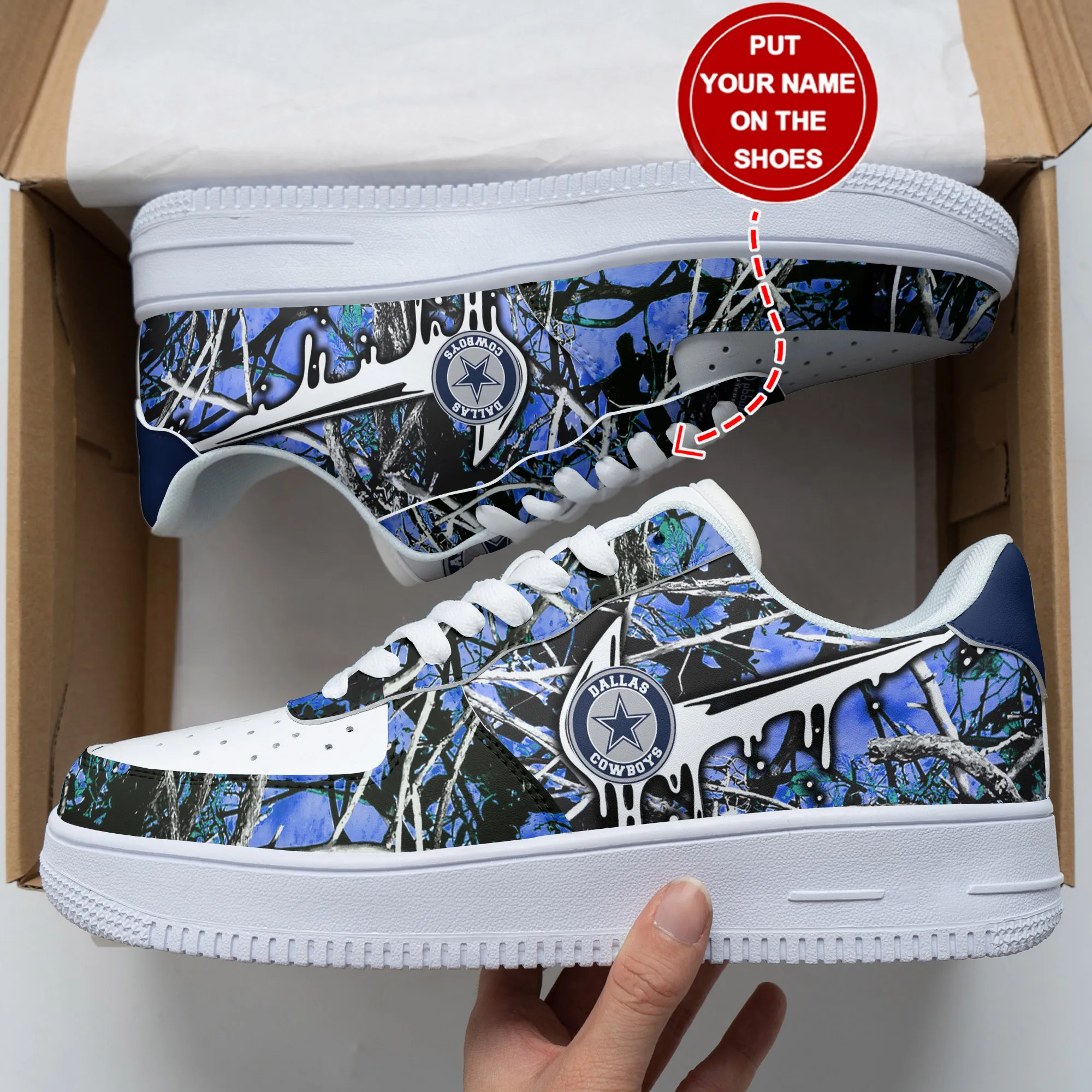 dallas cowboys personalized af1 shoes bg274 p6gux