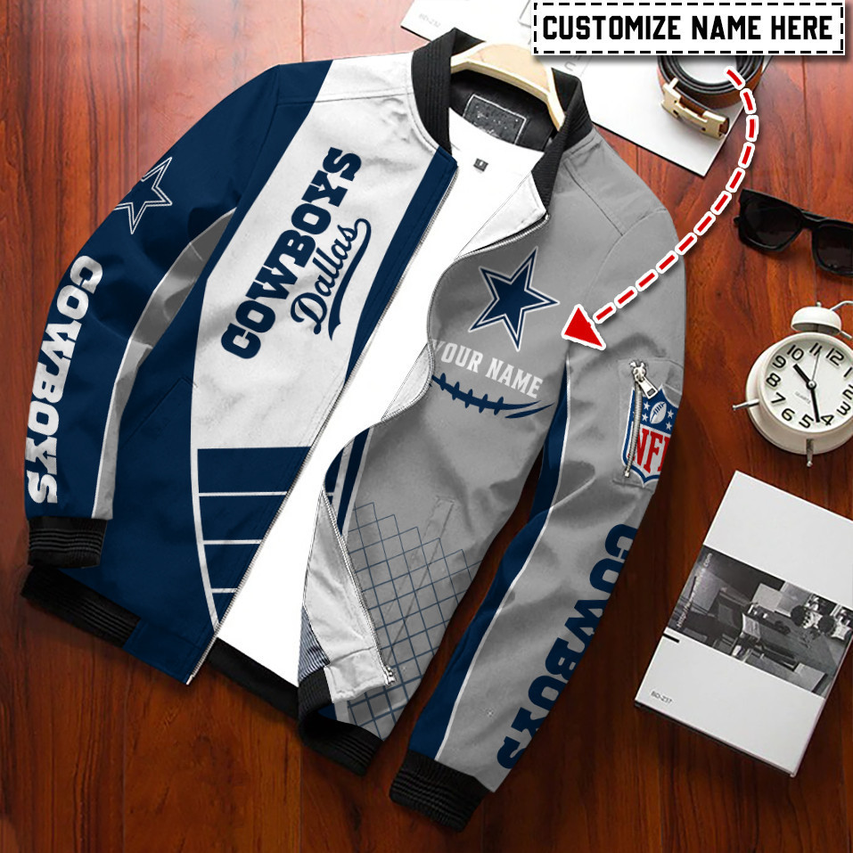 dallas cowboys personalized bomber jacket bg248 mzuk3