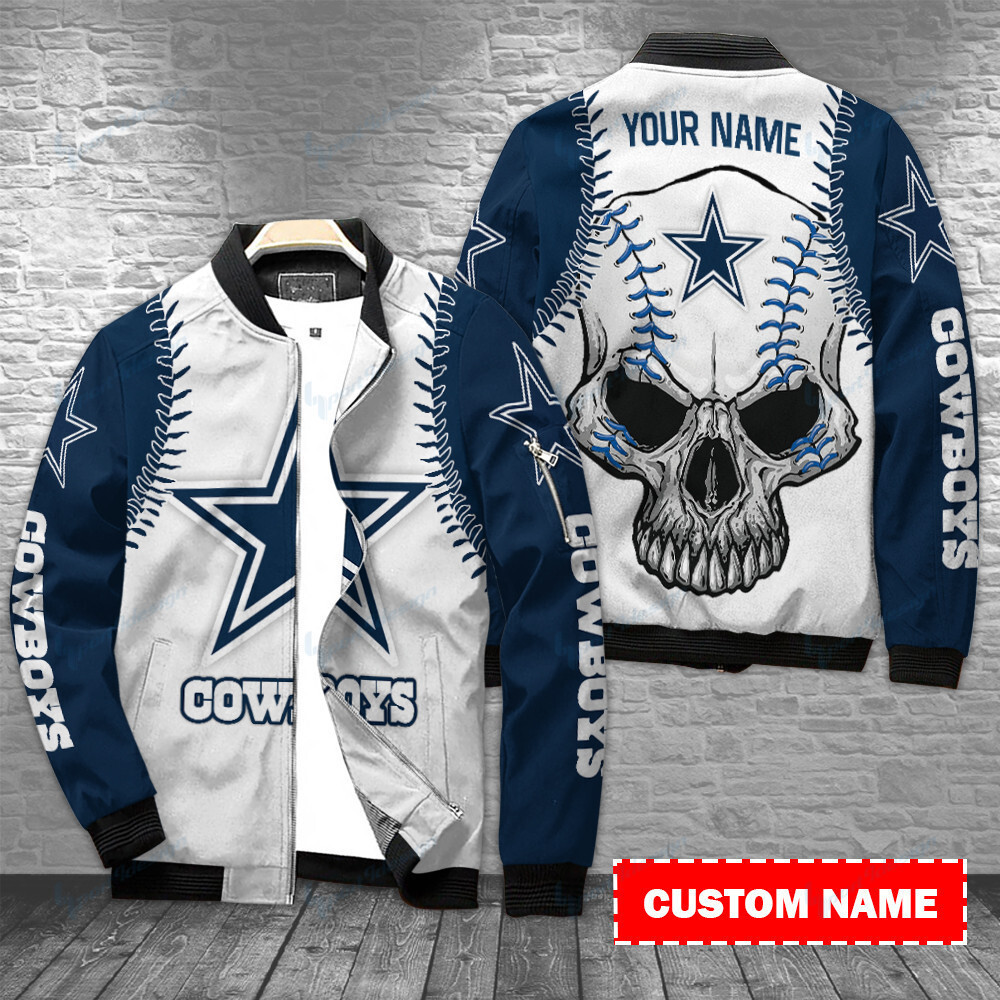 dallas cowboys personalized bomber jacket bg364 ugpjl