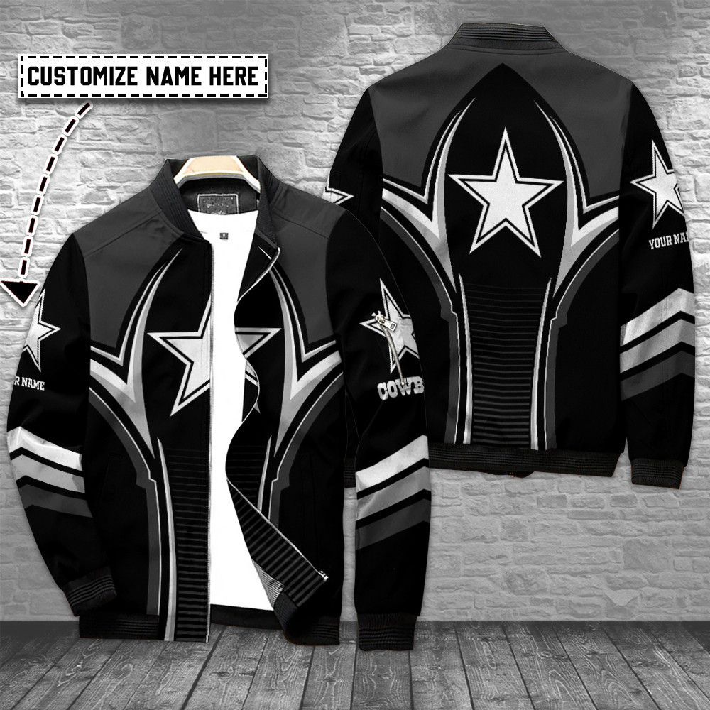 dallas cowboys personalized bomber jacket bg506 ajxtx
