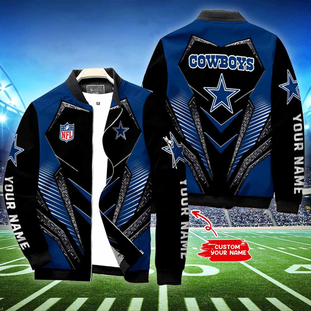 dallas cowboys personalized bomber jacket bg514 2ggna