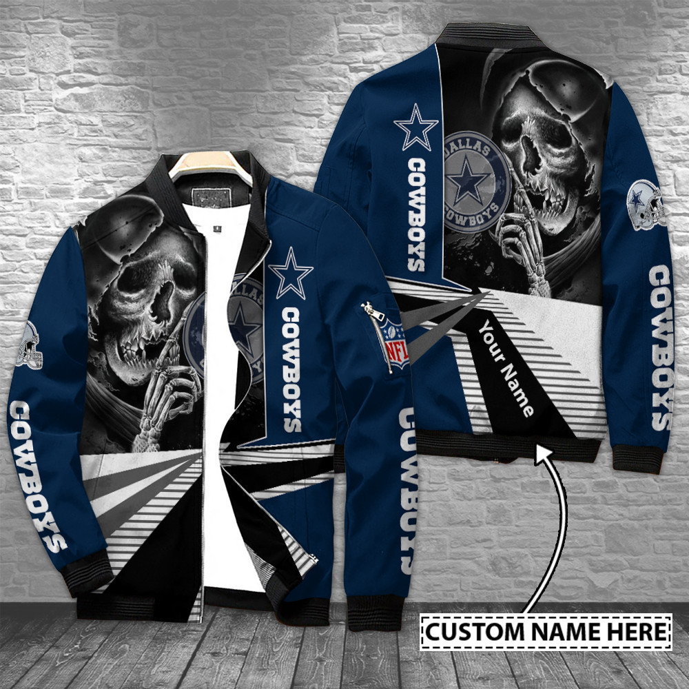 dallas cowboys personalized bomber jacket bg520 mvla5