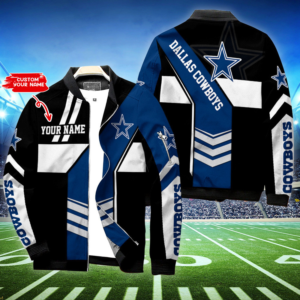 dallas cowboys personalized bomber jacket bg554 s7tf8