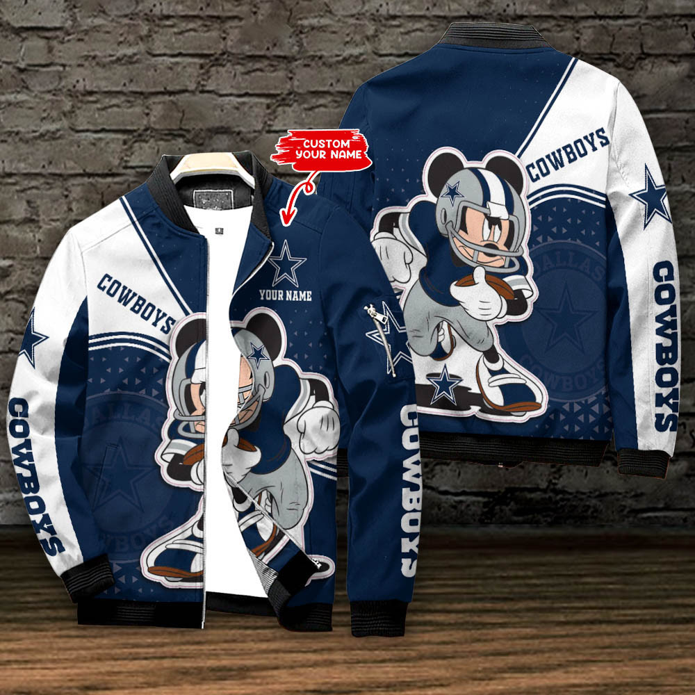 dallas cowboys personalized bomber jacket bg597 g4owl