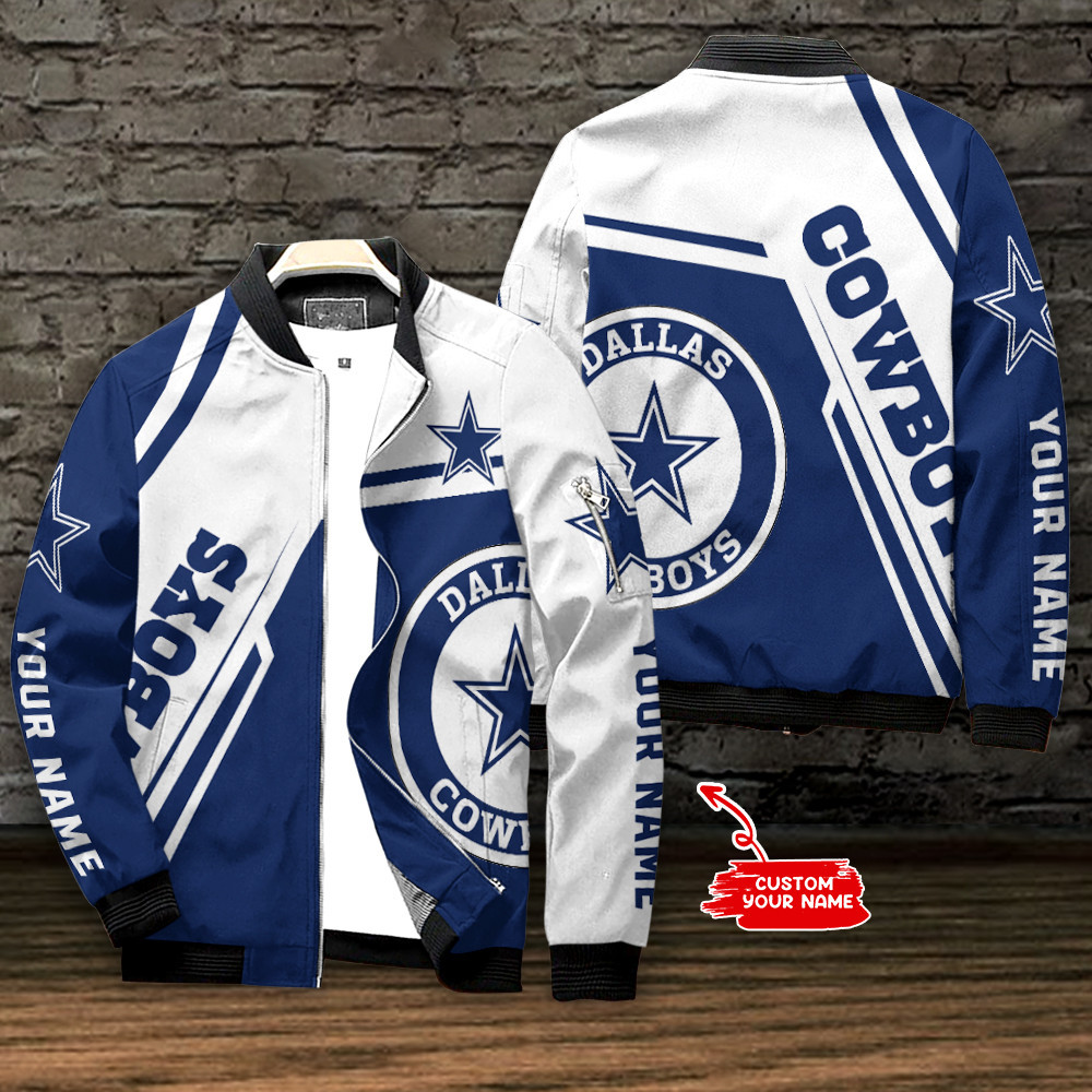 dallas cowboys personalized bomber jacket bg764 gtk8m