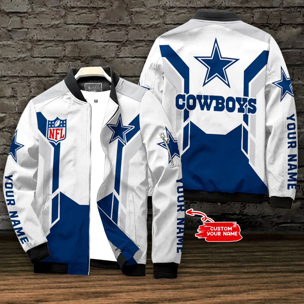 dallas cowboys personalized bomber jacket bg802 uvbz1