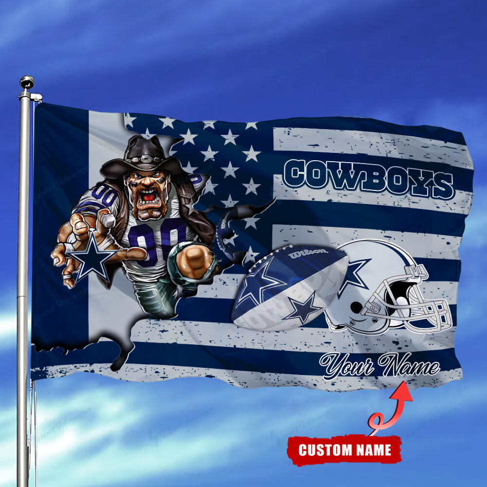 dallas cowboys personalized flag 104 nnyhh