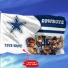 dallas cowboys personalized flag 199 3sr0m