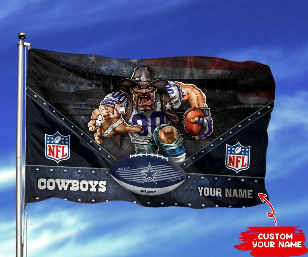 dallas cowboys personalized flag 202 u6pps