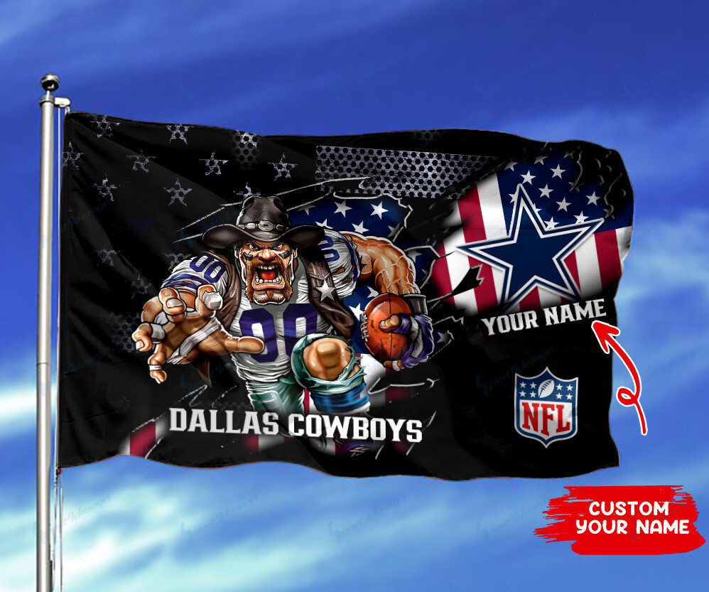 dallas cowboys personalized flag 274 29stk