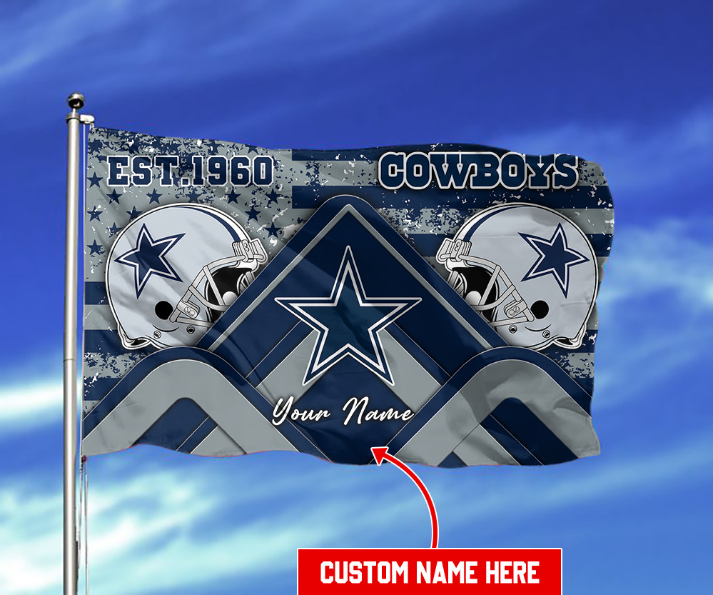 dallas cowboys personalized flag 439 uwkiq