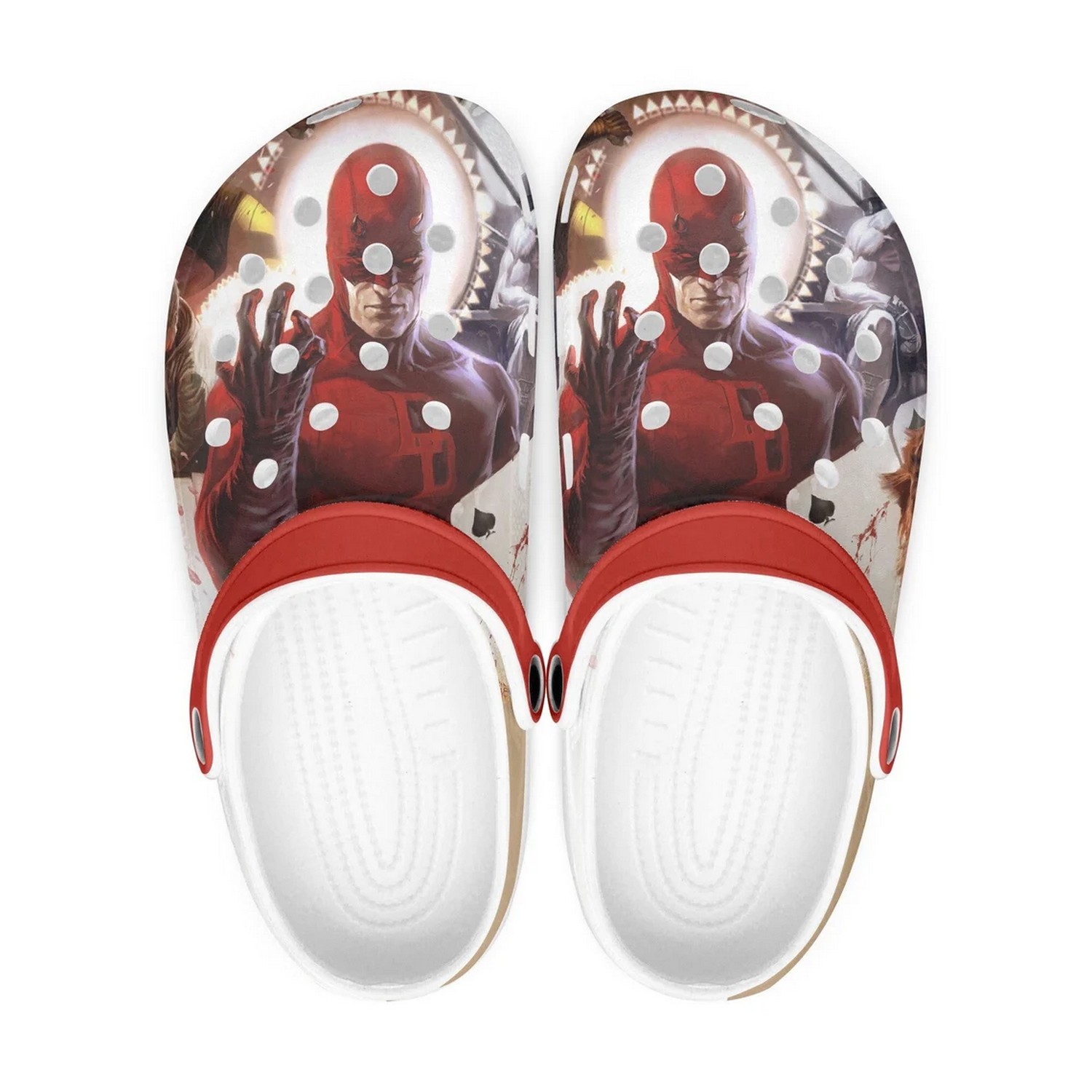 daredevil marvel tv series clogs fast shipping service available qektq