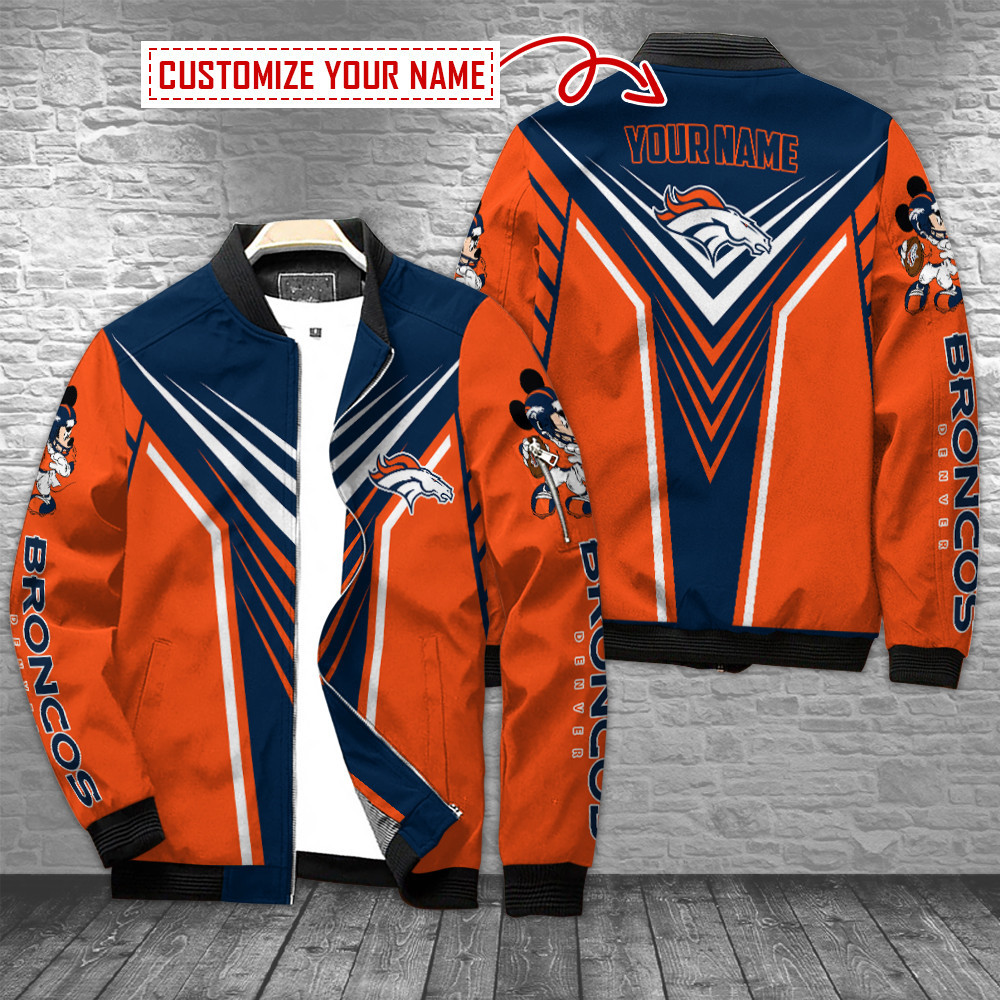 denver broncos personalized bomber jacket bg705 hpczo