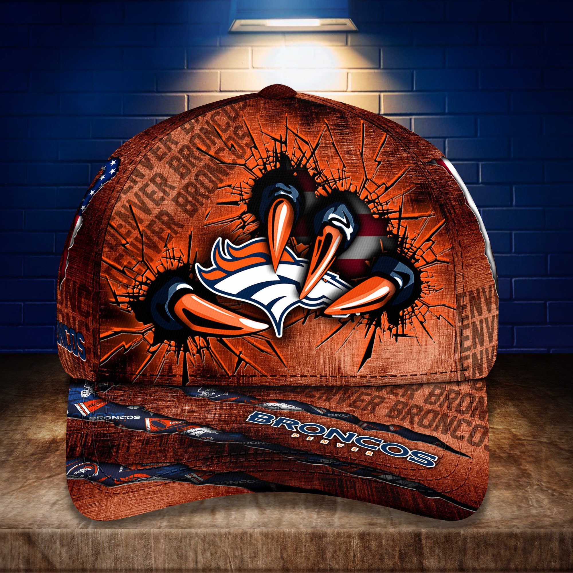 denver broncos personalized classic cap bg253 budob