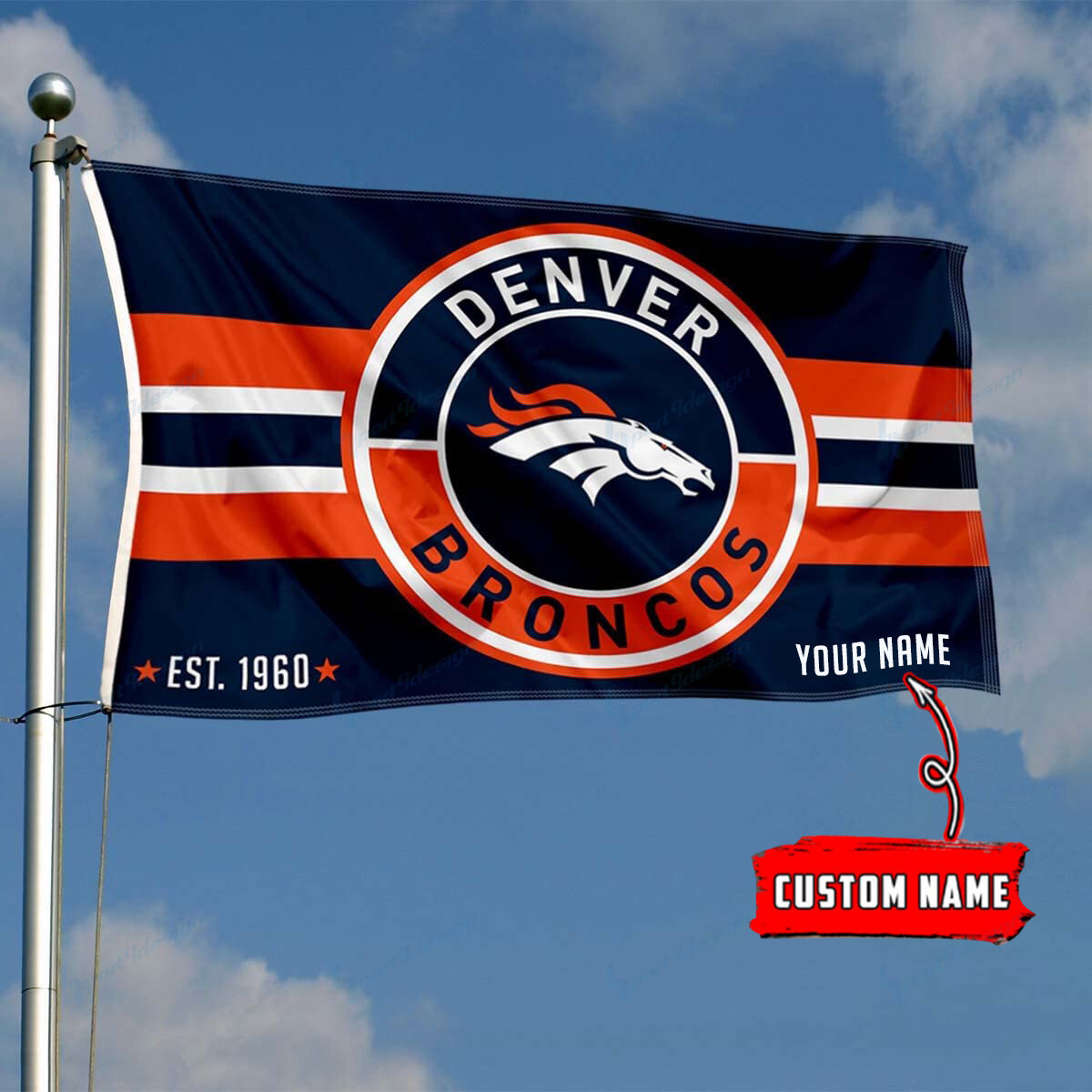 denver broncos personalized flag 176 wmitk