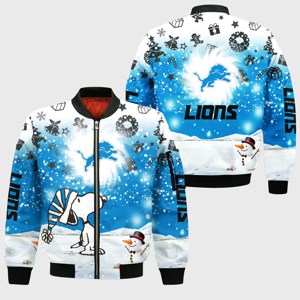 detroit lions bomber jacket cs30 3tx6c