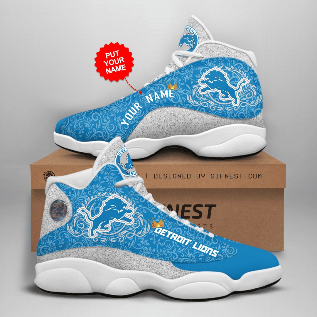 detroit lions personalized ajd13 sneakers 1085 eyzbv