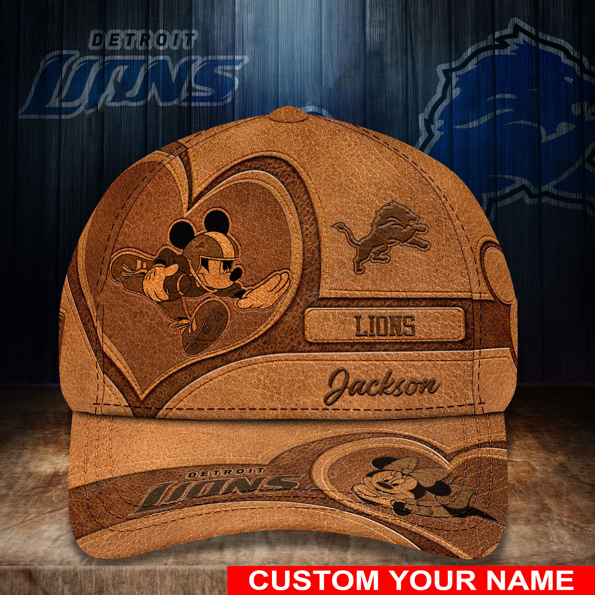 detroit lions personalized classic cap bb492 0ubks