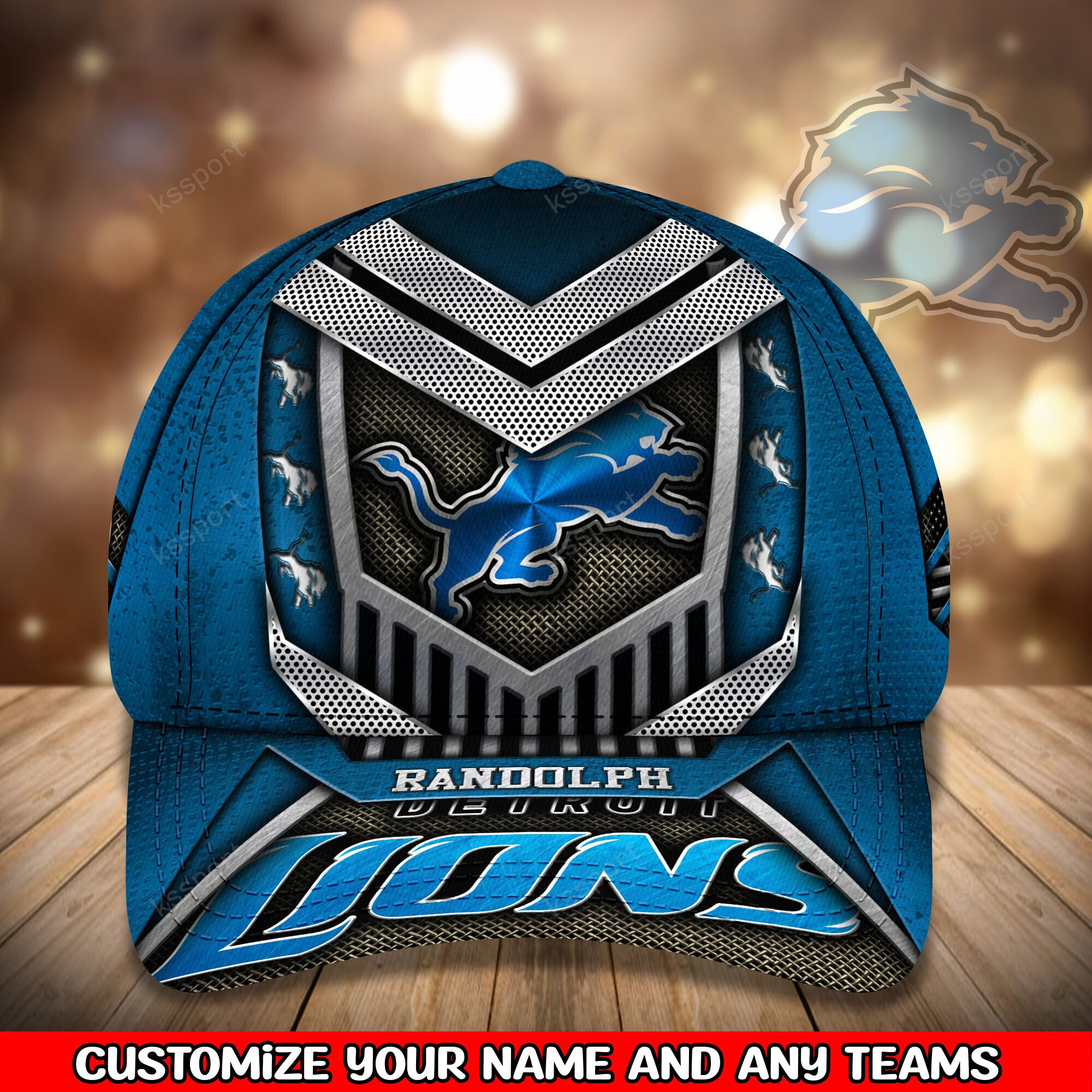 detroit lions personalized classic cap bg771 hiczb