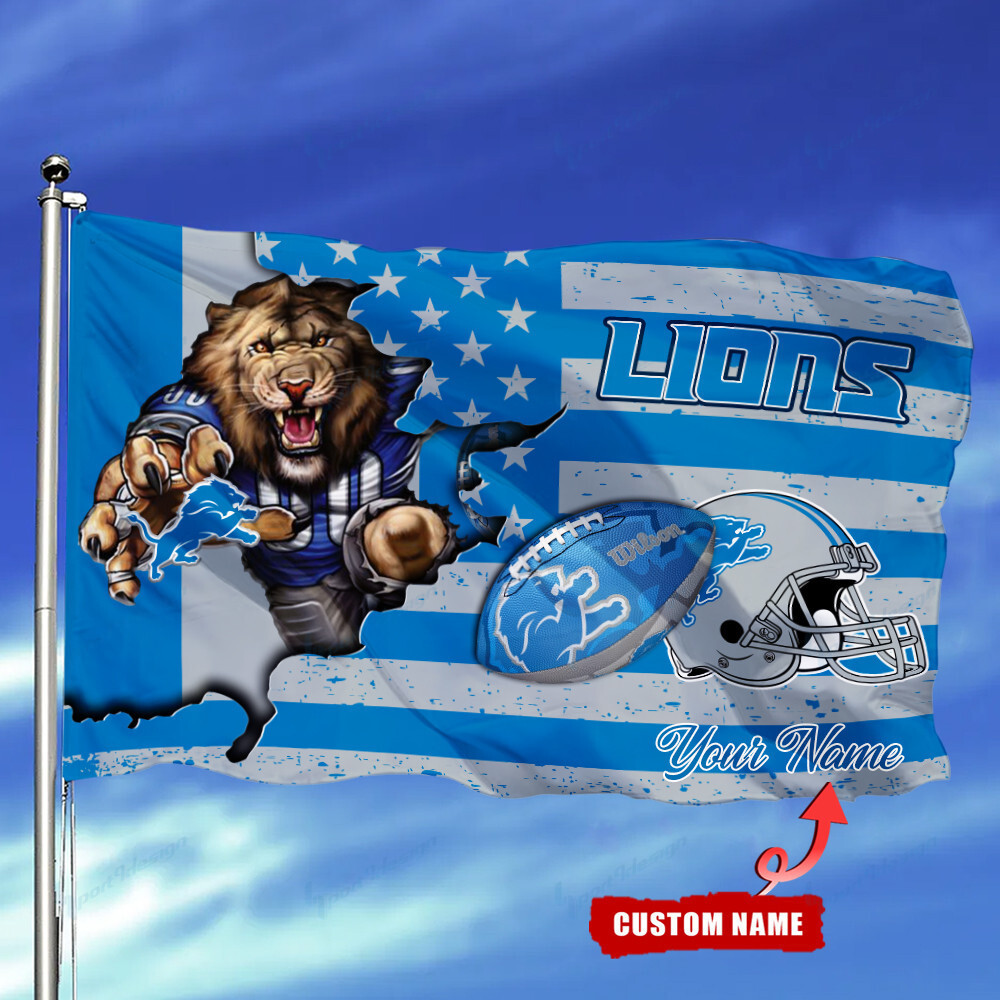 detroit lions personalized flag 102 voxea