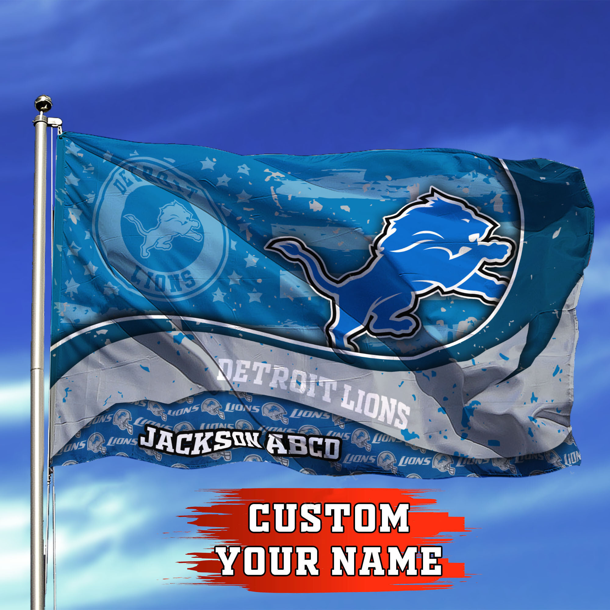 detroit lions personalized flag 315 7nxyw
