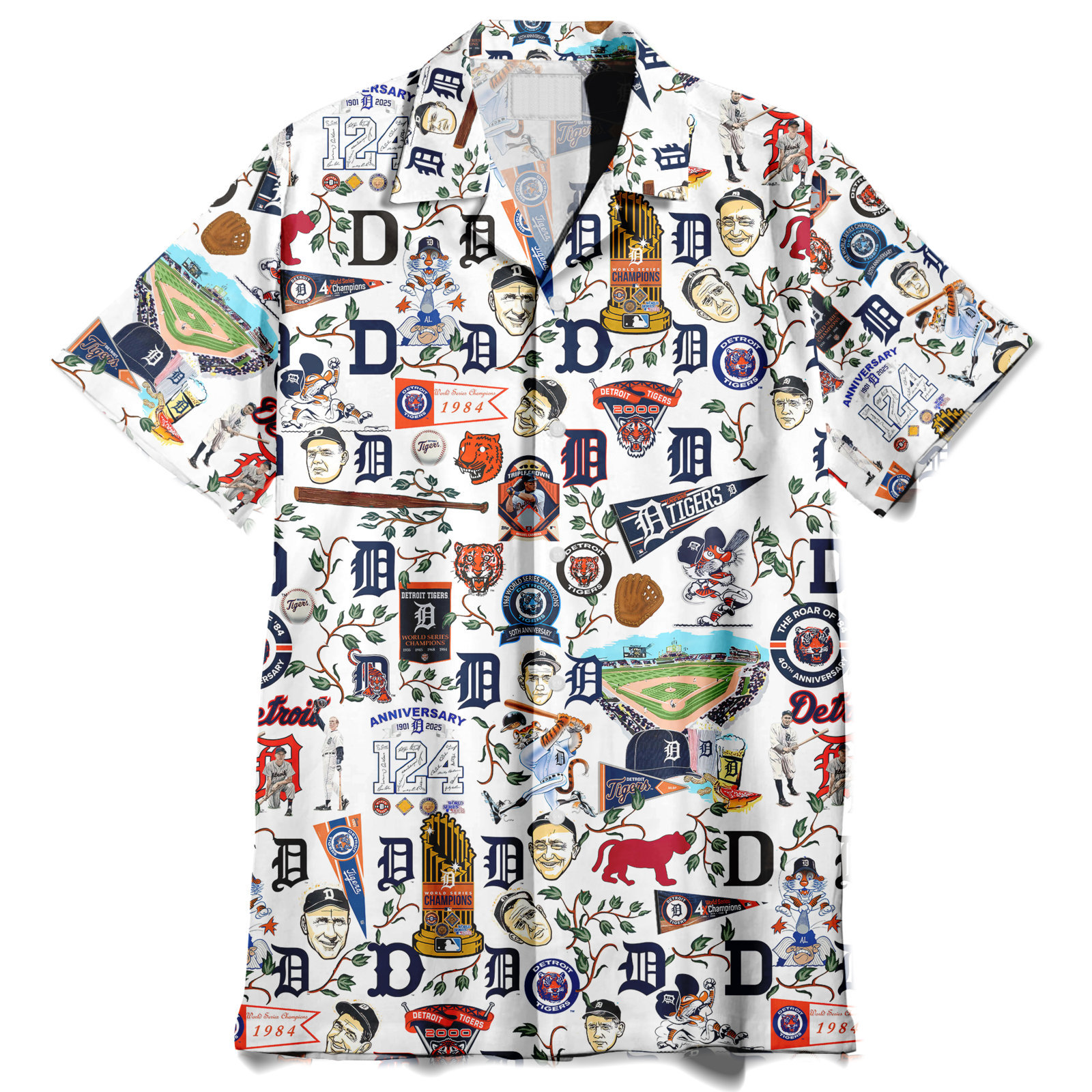 detroit tigers homeruns hibiscus and golden memories hawaiian shirt owl ohh s5tg1