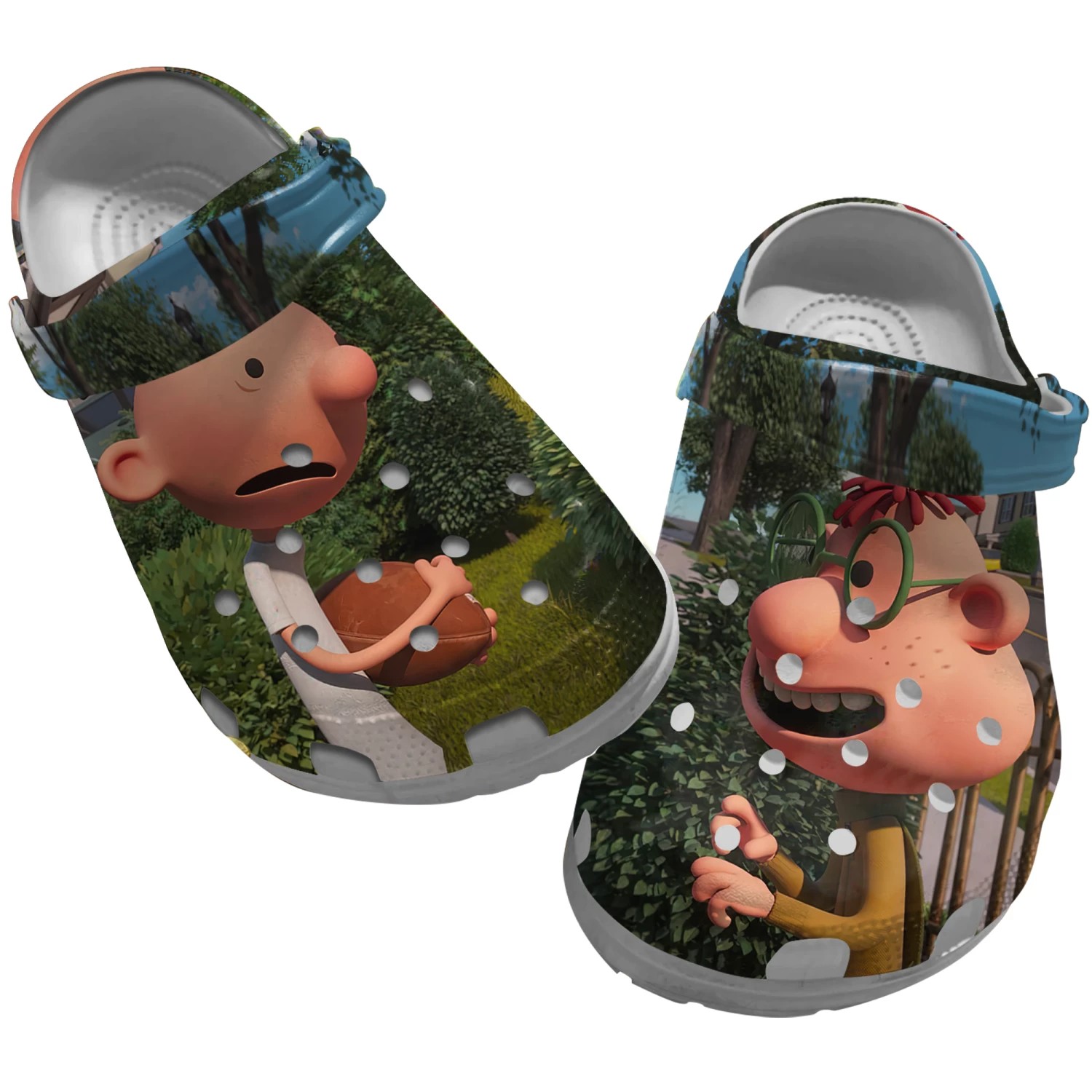 diary of a wimpy kid friend greg and and fregley clogs for kids 26 adults 47k3u